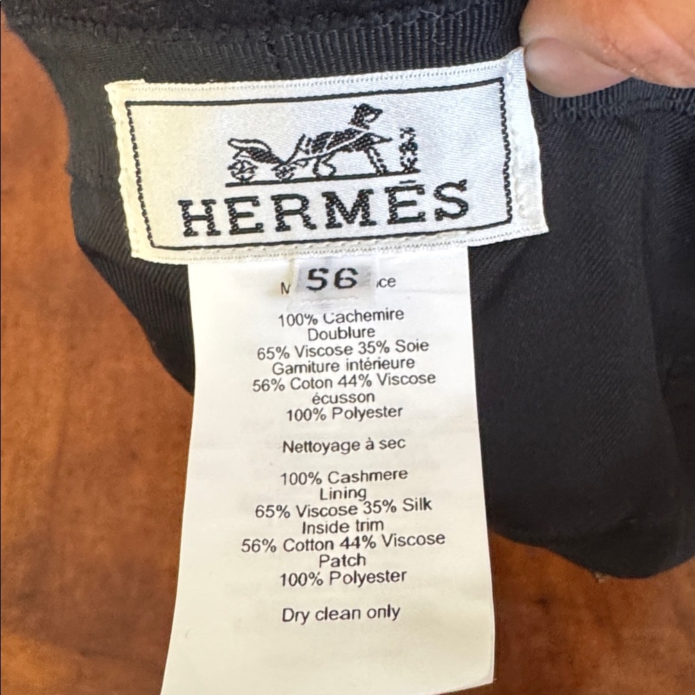Hermès Toundra Calvi Cashmere Bucket Hat - Picture 5 of 6
